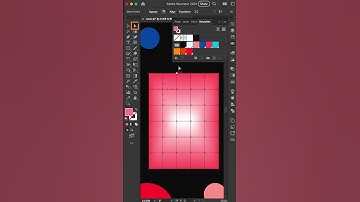How to use gradient mesh tool in Adobe illustrator😍 #adobeillustrator #shorts