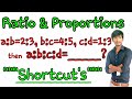Ratio and proportions tricks in telugu  ratio and proportions shortcuts in telugu 2020