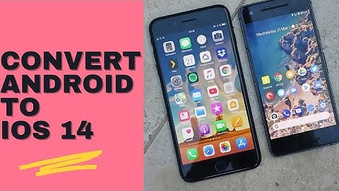 How To Install iOS  On Android || Install iOS 14 On Any Android Device.