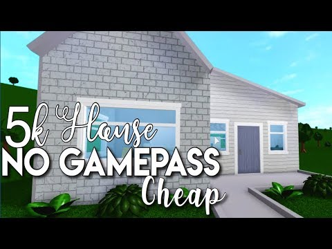 Roblox Bloxburg 5k Budget House House Build No Gamepass
