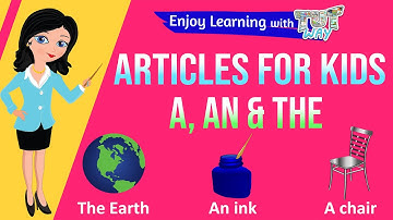 Articles For Kids (a, an & the) English | Grade 2 & 3 | TutWay