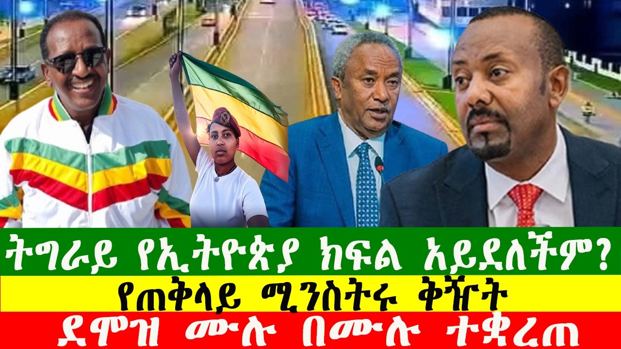 ትግራይ የኢትዮጵያ ክፍል አይደለችም ?፣የጠቅላይ ሚንስትሩ ቅዥት ተባባሰ፣05032626 Zewdu show