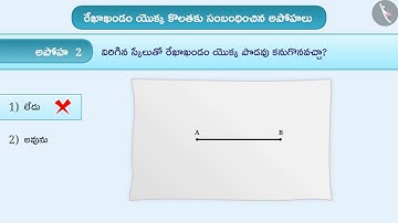 రేఖాఖండం యొక్క కొలత | Part 3/3 | Measuring line segments | Telugu | Class 6