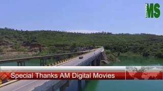 Chakswari panyam village Mirpur Mangla Dam Azad Kashmir Aerial view HD