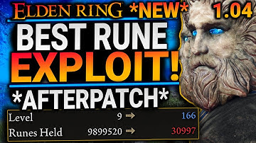 Elden Ring - 90 MILLION RUNES! BEST! NEW Rune Farm! Exploit! NO AFK! Early Game! AFTER PATCH! 1.04!