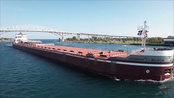 JOSEPH L.  BLOCK - Downbound Port Huron, Michigan 10-4-2023