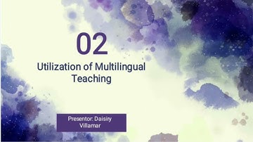 Unit 3 Methods and techniques   of teaching the mother tongue part 1