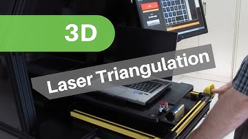 Laptop Inspection using 3D Laser Triangulation