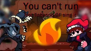 Fnf Tabi And Gf Sing You Cant Run Gameplay  Tabi Vs Gf