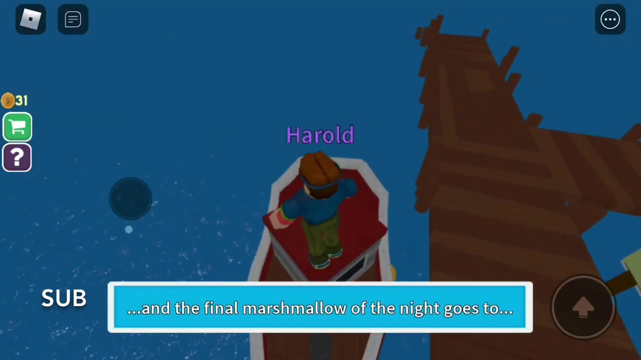 How to glitch on the boat after a player gets eliminated on total drama Roblox - YouTube