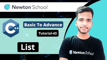 List | C++ Tutorials for Beginners | Newton School | Curious Vian