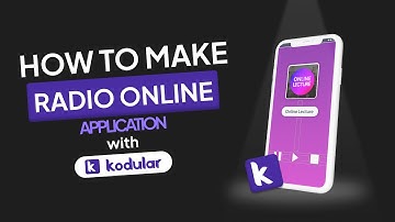 How to make Online Radio Application with Kodular