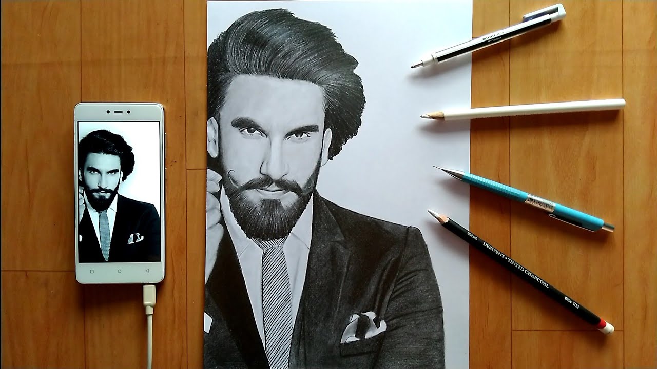 Share more than 147 ranveer singh drawing super hot