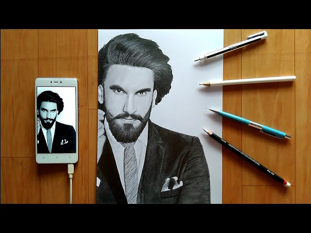 Drawing Ranveer Singh  YouTube