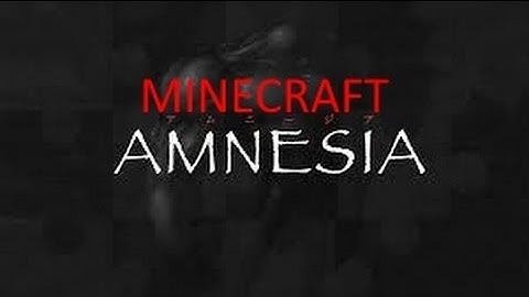 Minecraft AMNESIA MAP/MOD SHOWCASE!!! SCARY CREEPY!!!