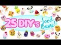 25 BFF food -cute charms- DIY’s! - BIG Polymer Clay Compilation!