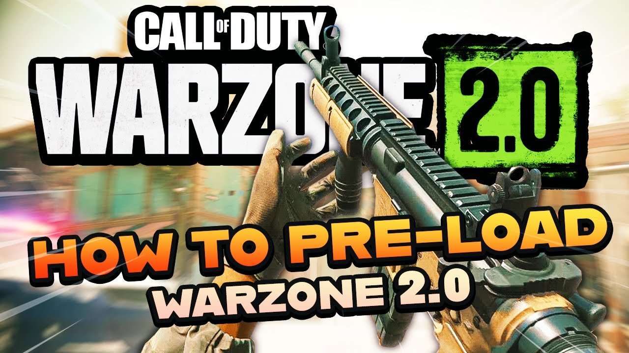 Warzone 2.0 - Pre-load and download size