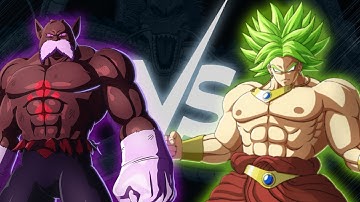 God of Destruction Toppo vs Legendary SS Broly - Dragon Ball: Sparking! Zero