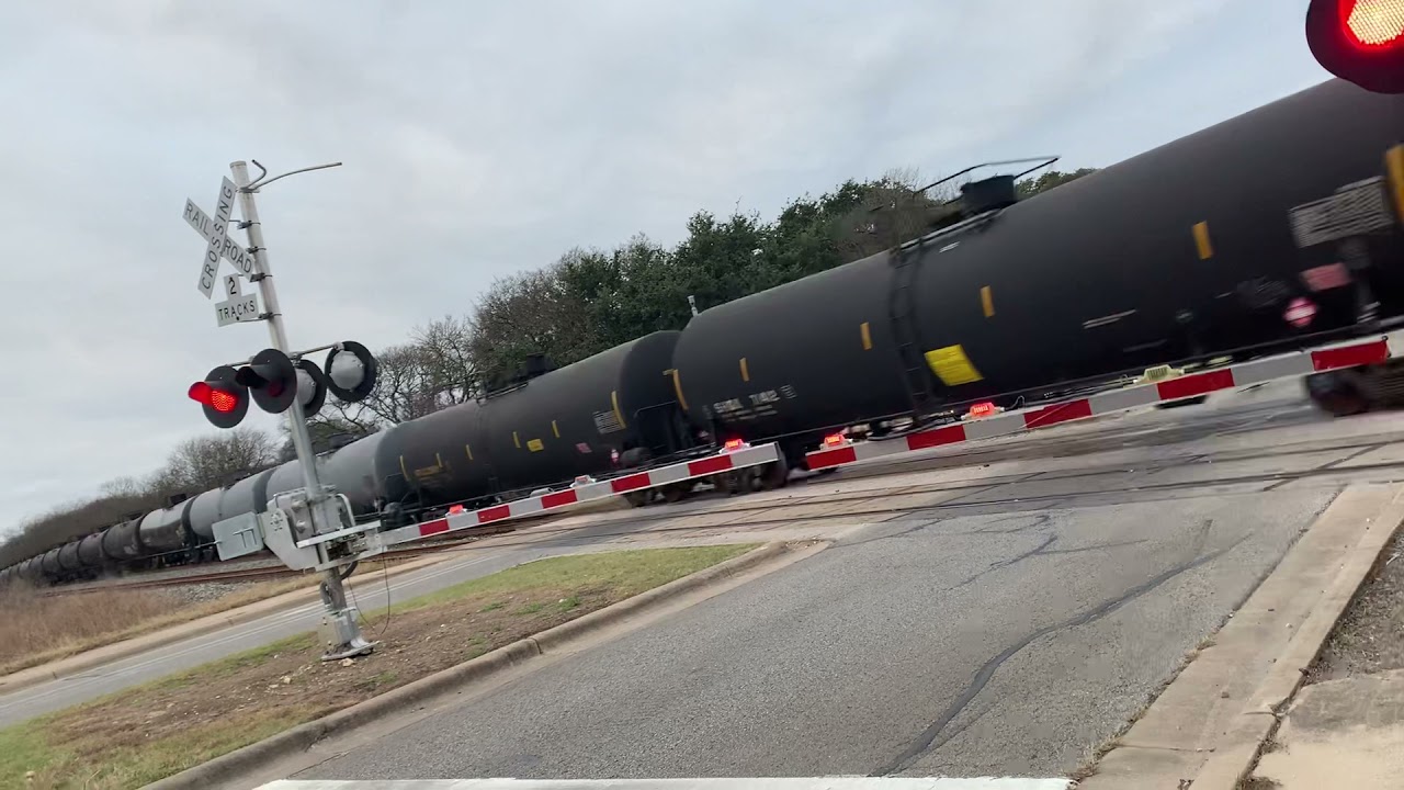 Northbound Union Pacific tanker car train at dittmar road in Austin Texas ft Ferromex