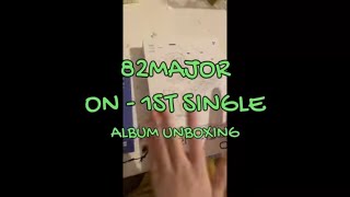 82MAJOR ON - 1ST SINGLE ALBUM UNBOXING - WHAT WILL I GET FROM THIS NEW GROUP?
