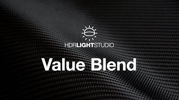 TUTORIAL | How to use Value Blend in HDR Light Studio