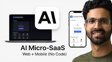 I Built a Micro-SaaS (Web + Mobile) With ZERO Code — Here