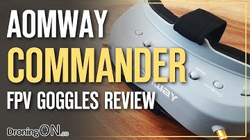 DroningON | AOMWAY Commander FPV Goggles vs Fat Shark HD3