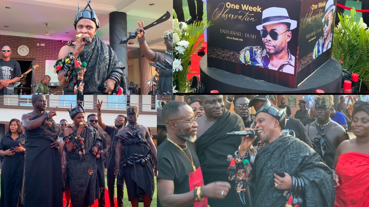 Nana Achanpong Shakes One-Week Observation with Powerful Highlife Performance for Dada KD