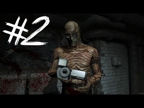 Outlast Gameplay Walkthrough Part 2 - İlk Bədheybət Qarşılaşması - Azeri