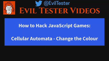 Hacking a Cellular Automata Game from the JavaScript console to change the colour of the entities