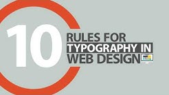 10 Rules of Typography in Web Design 