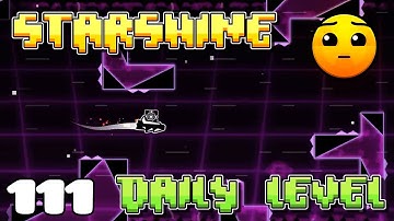 J&P Juega: Geometry Dash[2.1] - Daily Level #111 - Starshine by Shuffle49