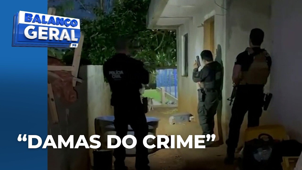 Polícia Civil mira quadrilha formada por mulheres envolvidas no tráfico de drogas