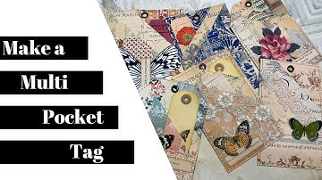 Make a Multi Pocket Tag