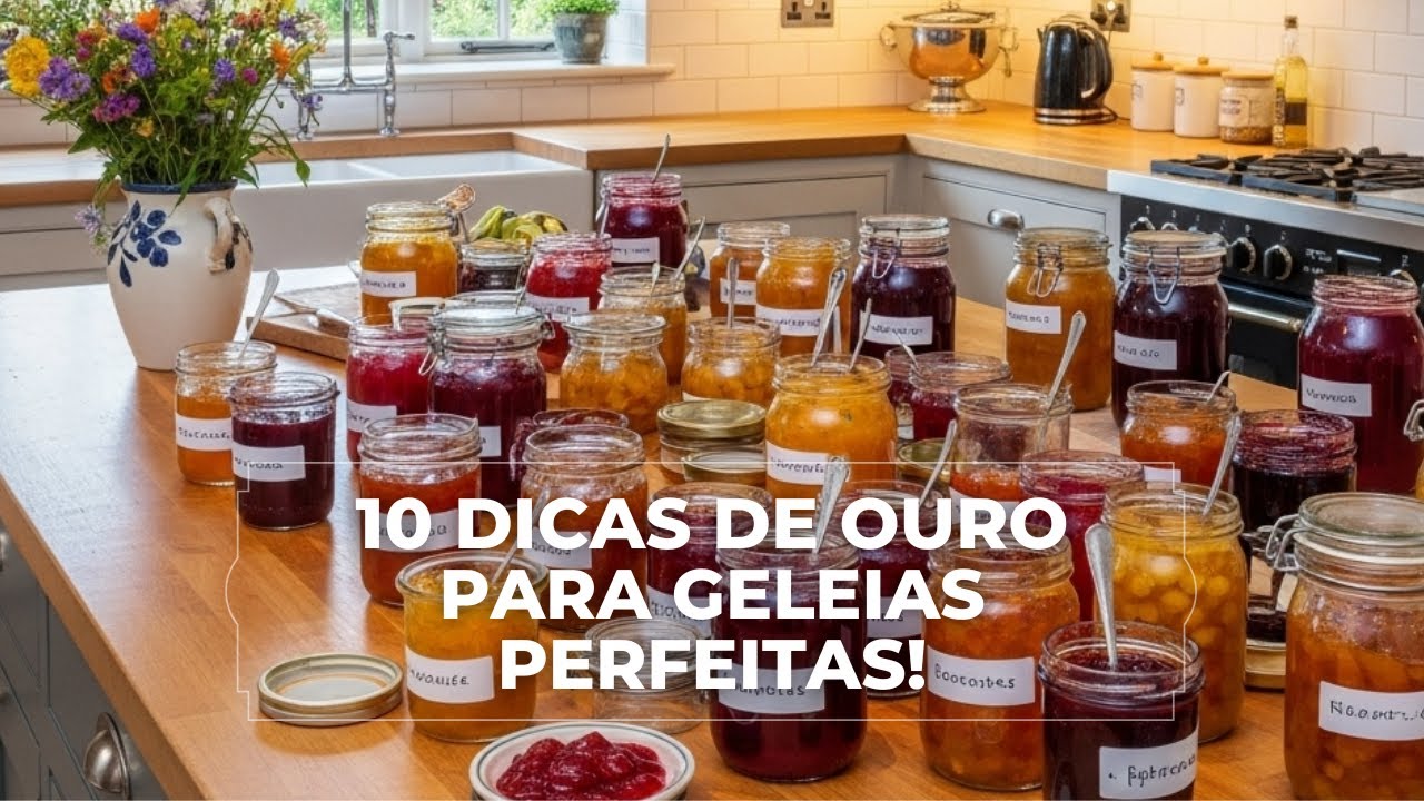 10 Dicas de Ouro para Geleias Perfeitas!