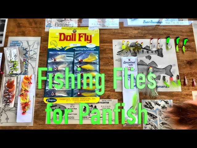 Spin Casting Flies for Panfish 