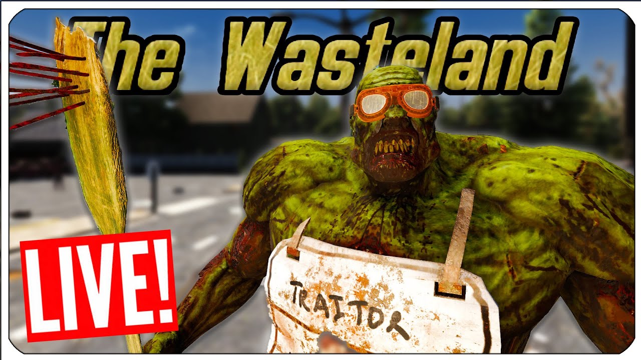 The Wasteland (Fallout Mod) LIVE stream on Patron server with my wife!