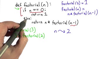 Recursive Factorial Solution - Intro to Computer Science