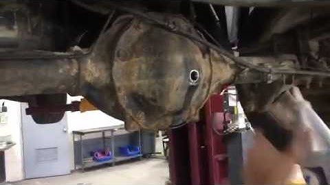 Silverado Pinion Seal Replacement