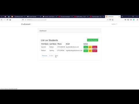 Laravel Mix CRUD