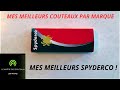 Meilleurs couteaux spyderco