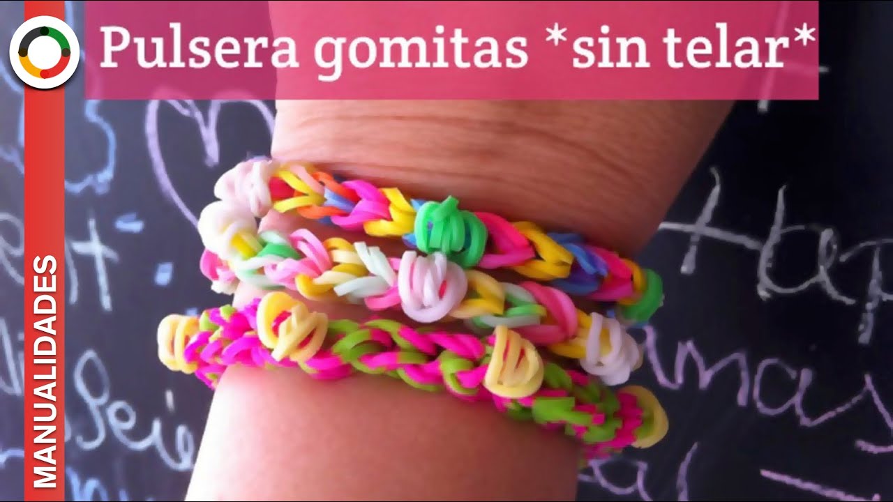 Cómo Hacer Pulseras de Gomas Paso a Paso