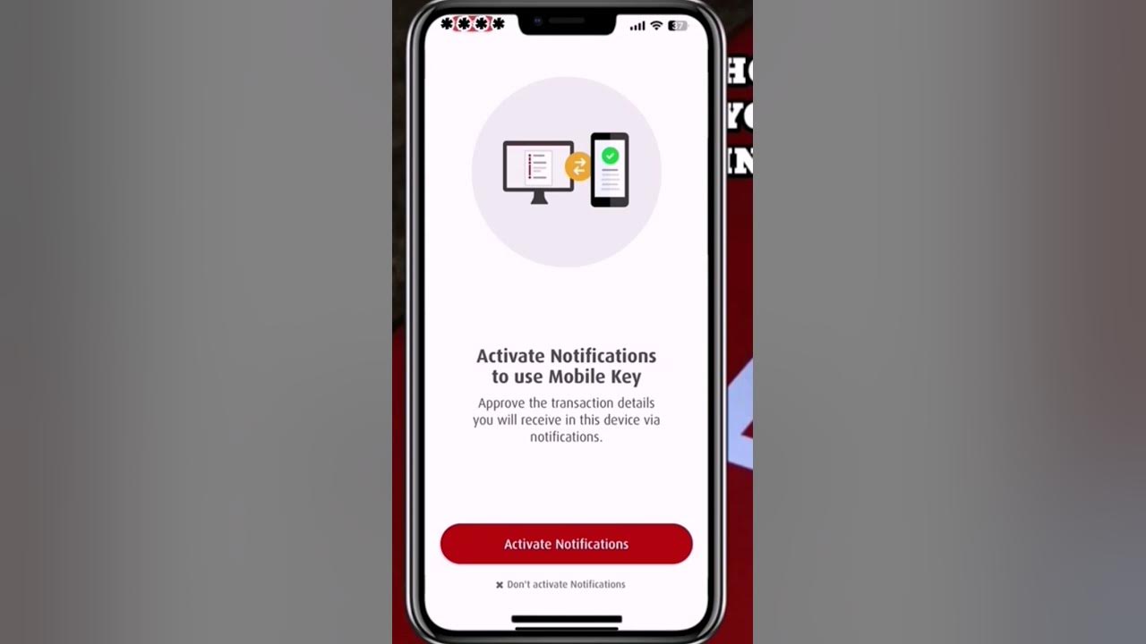 How to activate your mobile key bpi mobile application youtube