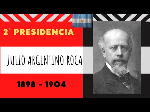 Julio A Roca segunda presidencia