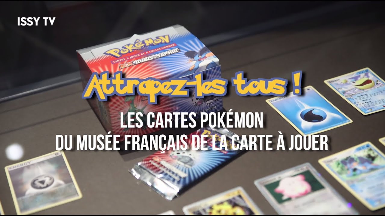 Attrapez-les tous ! Les cartes Pokémon du Musée Français de la Carte à  Jouer 