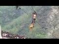 Stuntman dies while ziplining by his hair across a river