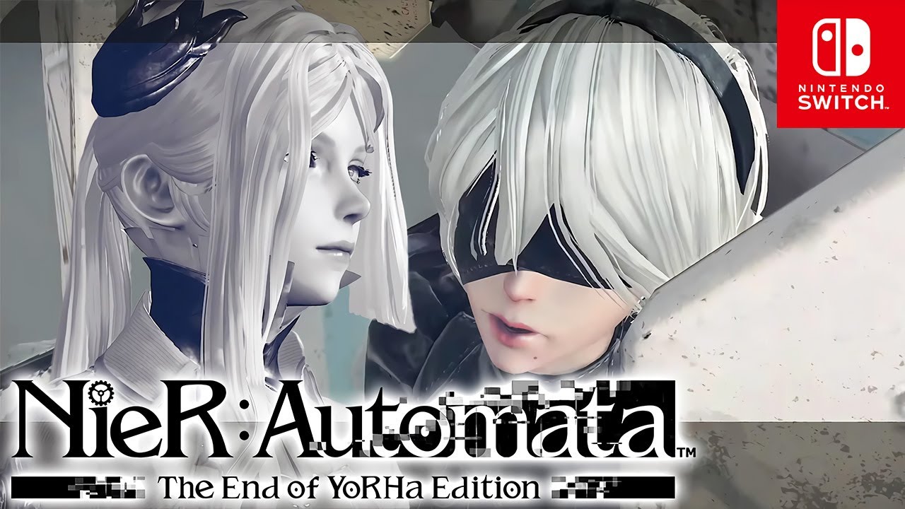 Nier Automata Switch Grun Boss Fight Dlc Outfits Costume Flooded City Chapter 7 Gameplay Walkthrough Youtube