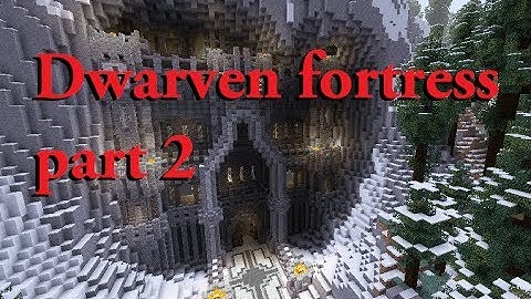 Minecraft: Lets Build: Dwarven Fortress: Part 2