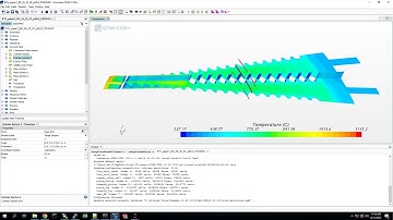 STARCCM+ Tutorial: Determining Property Average On Section Cylinder