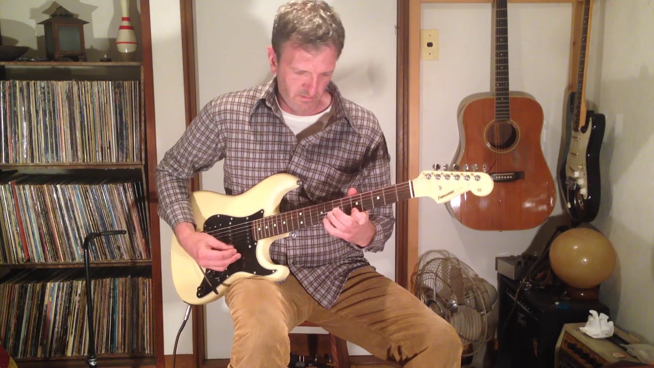 Fernandes, the Function. MIJ Fender style electric guitar. Vintage